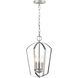 Ivey Lake 3 Light 11 inch Satin Nickel Indoor Pendant Ceiling Light